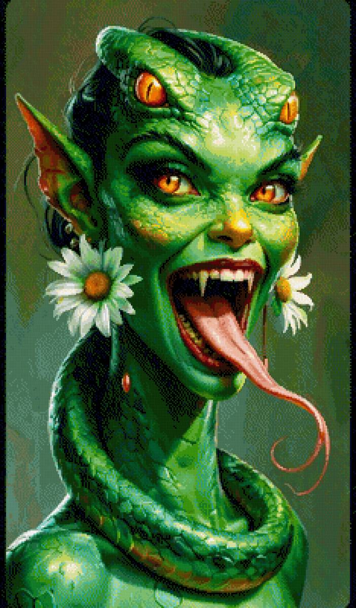 Женщина - змея - предпросмотр