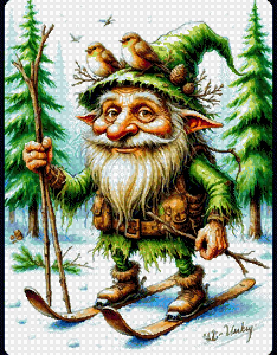 Дедушка - леший - предпросмотр