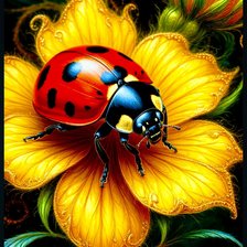 Схема вышивки «Цветы»