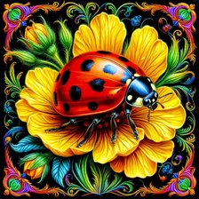 Схема вышивки «Цветы»