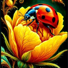 Схема вышивки «Цветы»