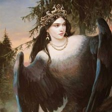 Схема вышивки «Сирин»