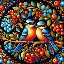 Схема вышивки «панно»