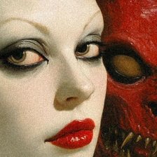 Схема вышивки «Шепот демона»