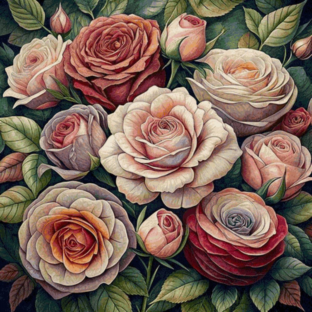 розы - предпросмотр