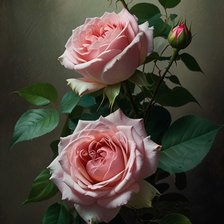 Схема вышивки «садовая роза»