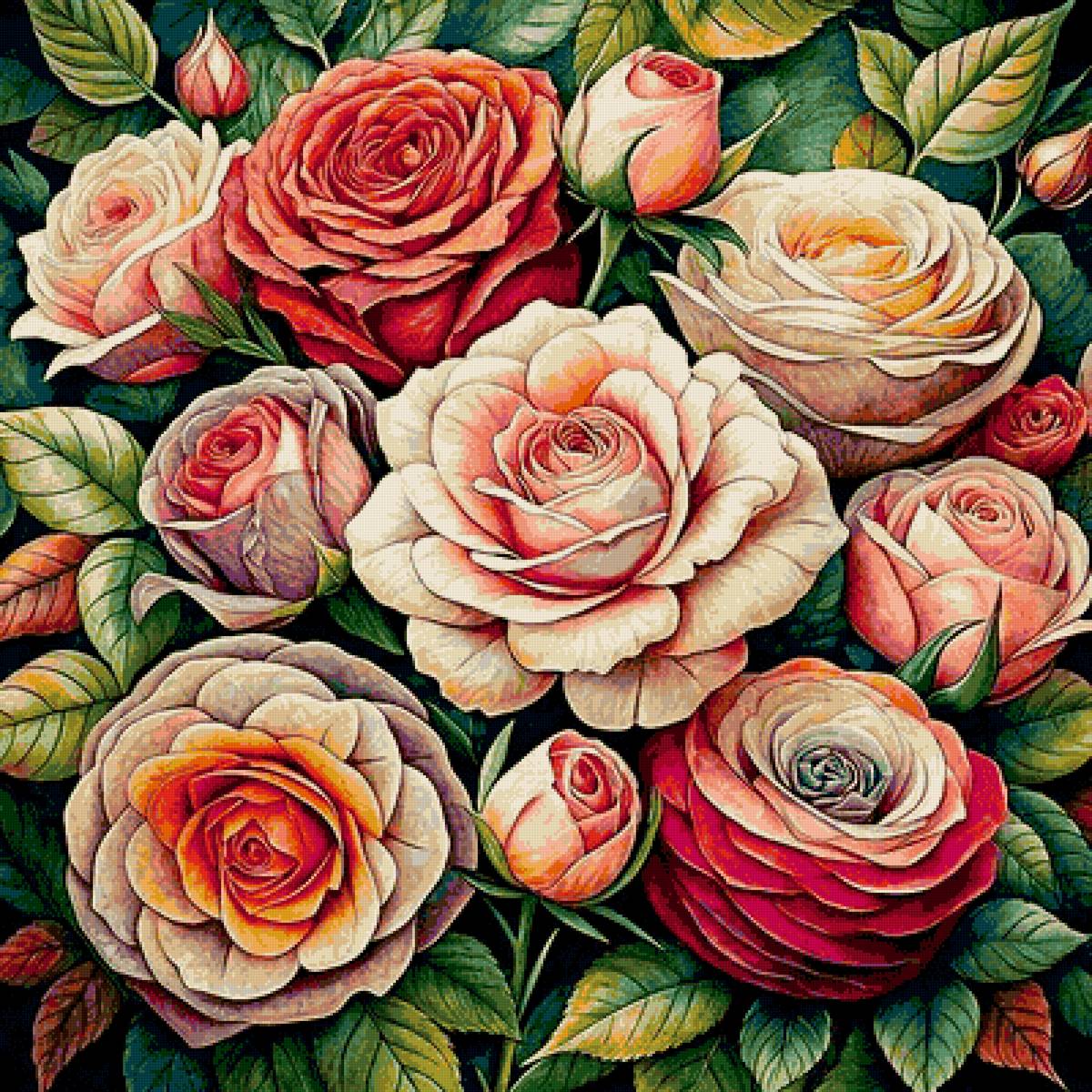 розы - предпросмотр