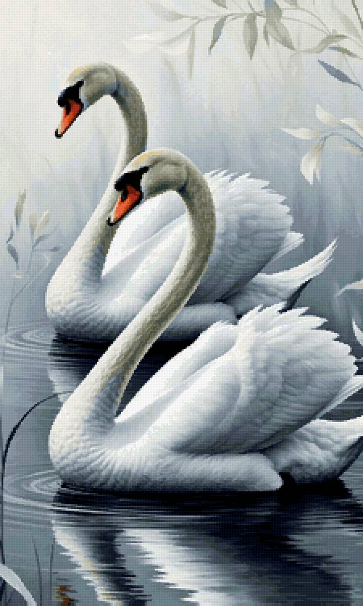 Лебеди - предпросмотр