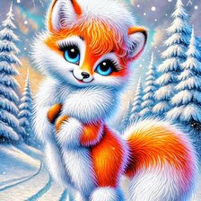 Схема вышивки «Кокетка»