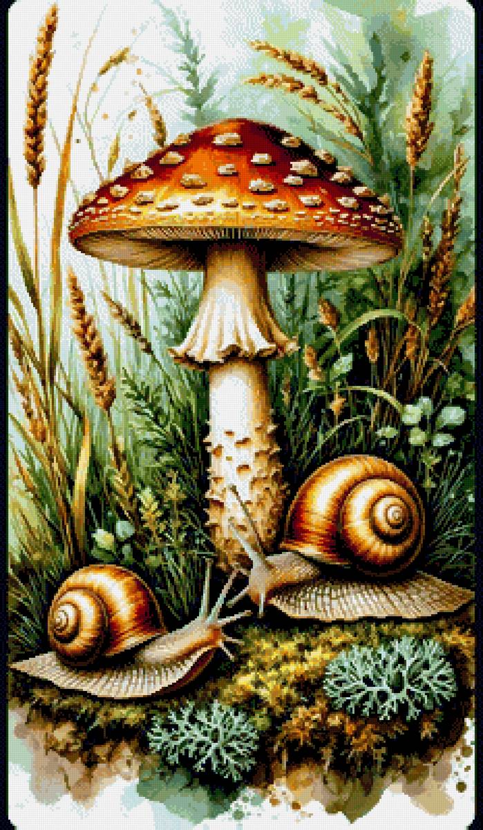 Гриб - улитки - предпросмотр