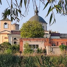 Схема вышивки «Григоровская церковь»