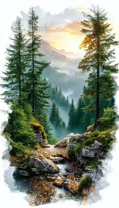 горы - оригинал