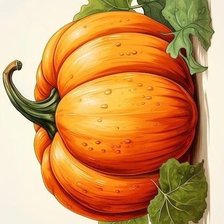 Схема вышивки «Тыковка»