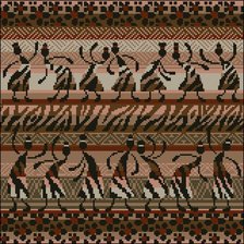 Схема вышивки «Наскальная живопись 2»