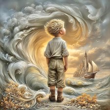 Схема вышивки «Время»