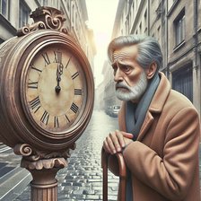 Схема вышивки «Время»