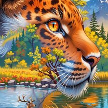 Схема вышивки «живопись»