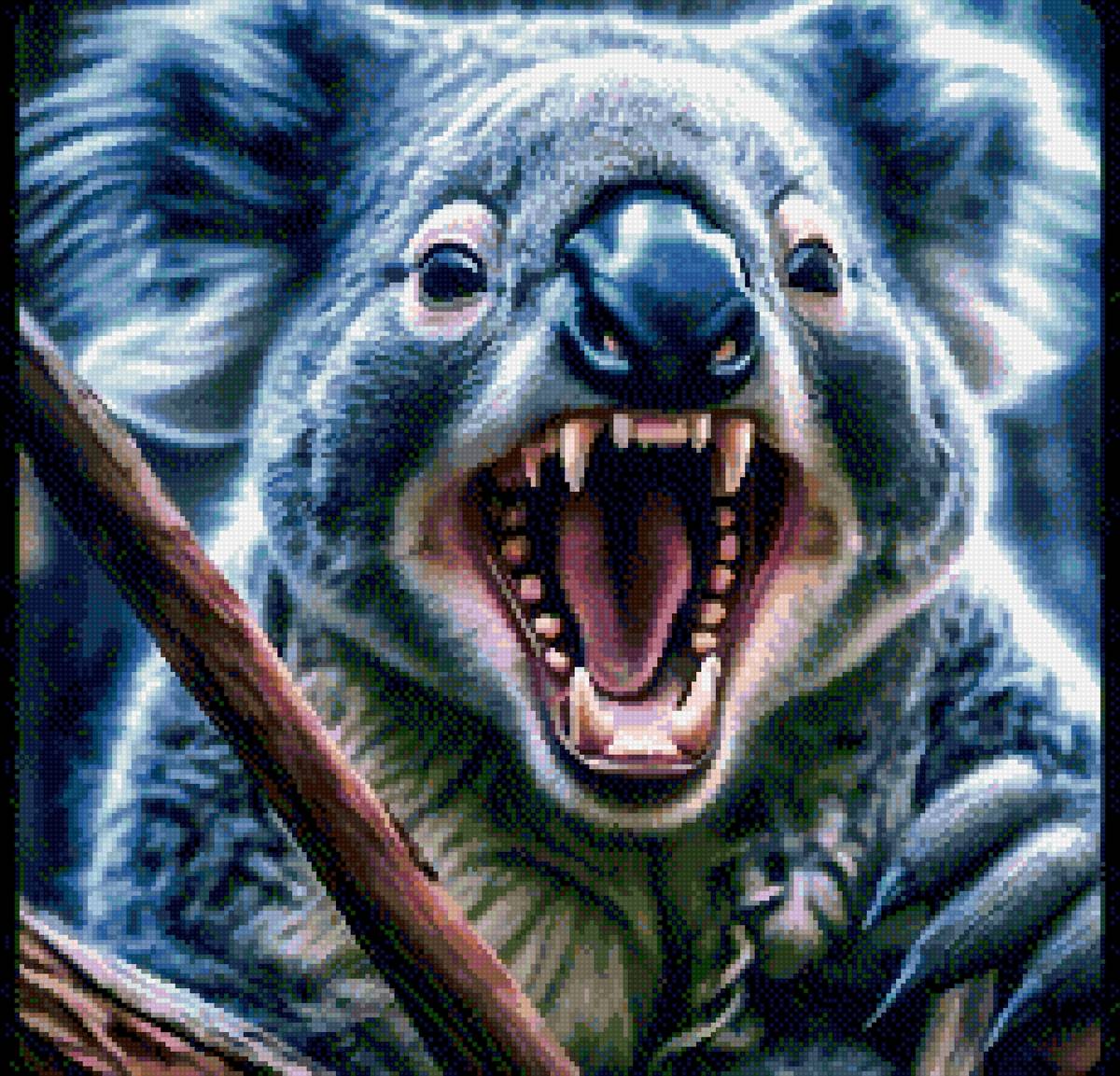 Коала - зубки - предпросмотр