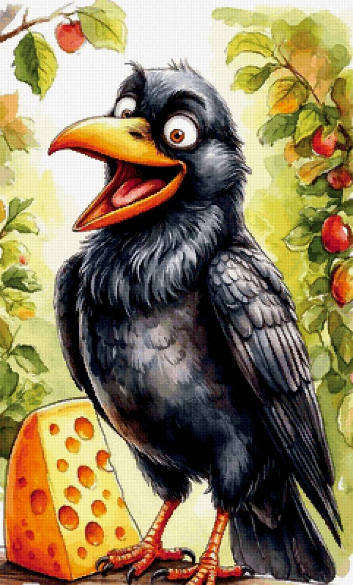 Ворона и Сыр - предпросмотр