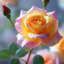 Схема вышивки «Чайная 🌹Роза»