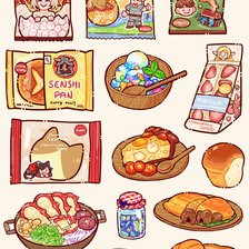 Схема вышивки «Подземелье вкусностей»