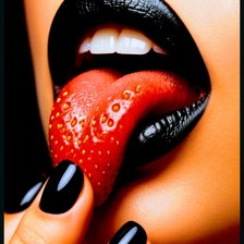 Схема вышивки «Ротик»