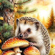 Схема вышивки «осень»