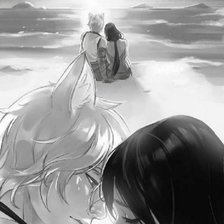 Схема вышивки «Широ и Эми»