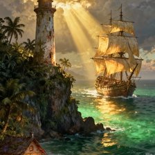 Схема вышивки «Навстречу приключениям»