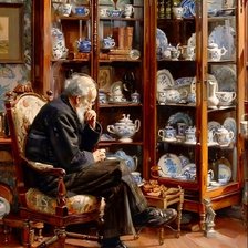 Схема вышивки «Коллекционер»