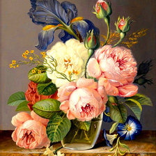 Схема вышивки «Букет»