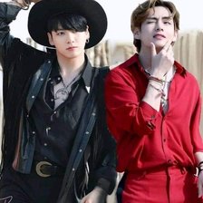 Схема вышивки «ПТД Тэхен Чонгук»