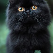 Схема вышивки «Киса»