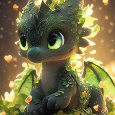 Схема вышивки «Дракон»