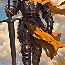 Схема вышивки «Рыцарь»