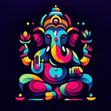 Схема вышивки «Ганейша»