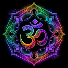 Схема вышивки «Ом»