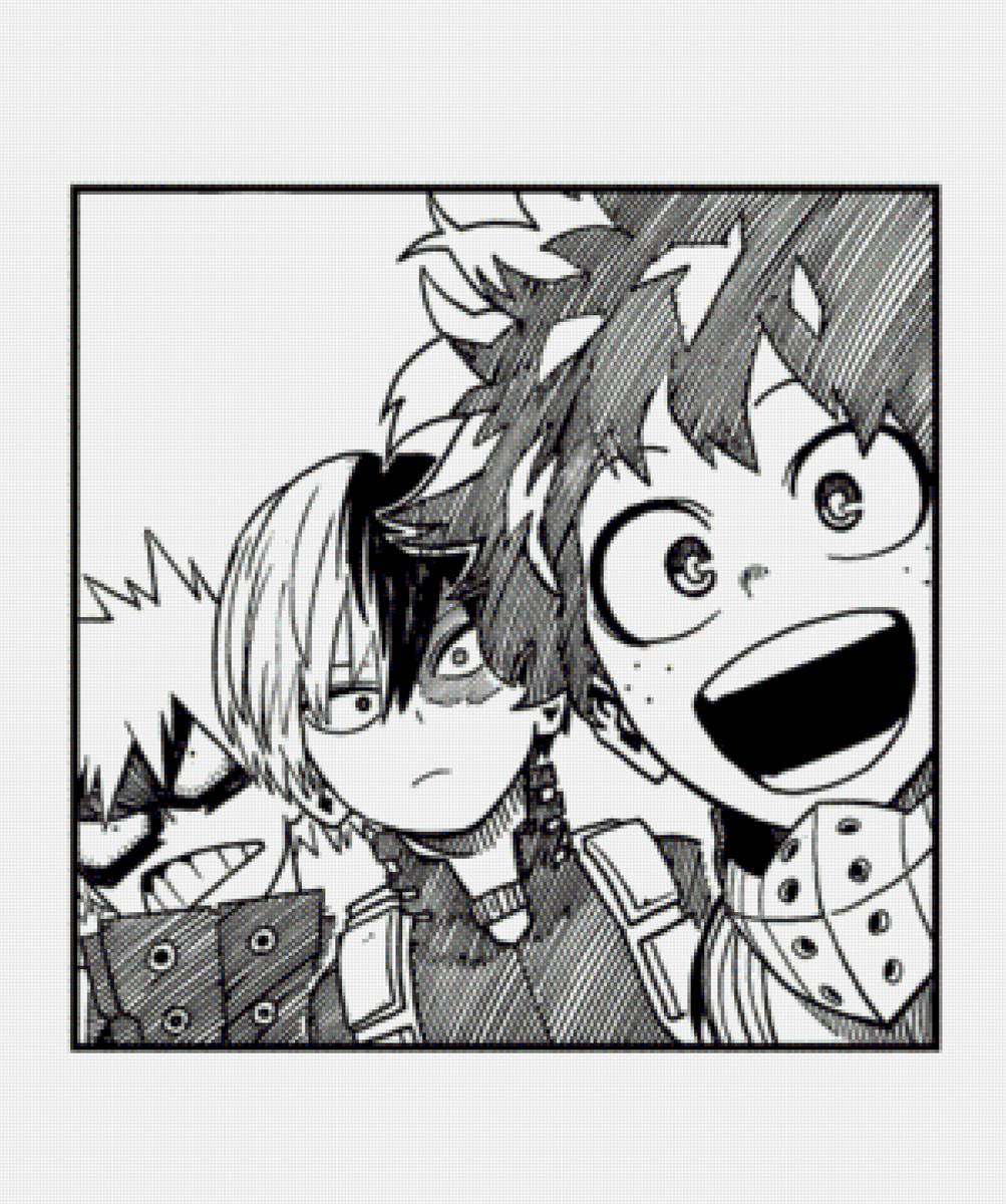 Моя геройская академия - тожороки шото, бакуго, мидория, каччан, дэку - предпросмотр