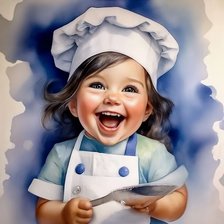 Схема вышивки «Повариха»