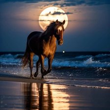 Схема вышивки «На берегу моря»