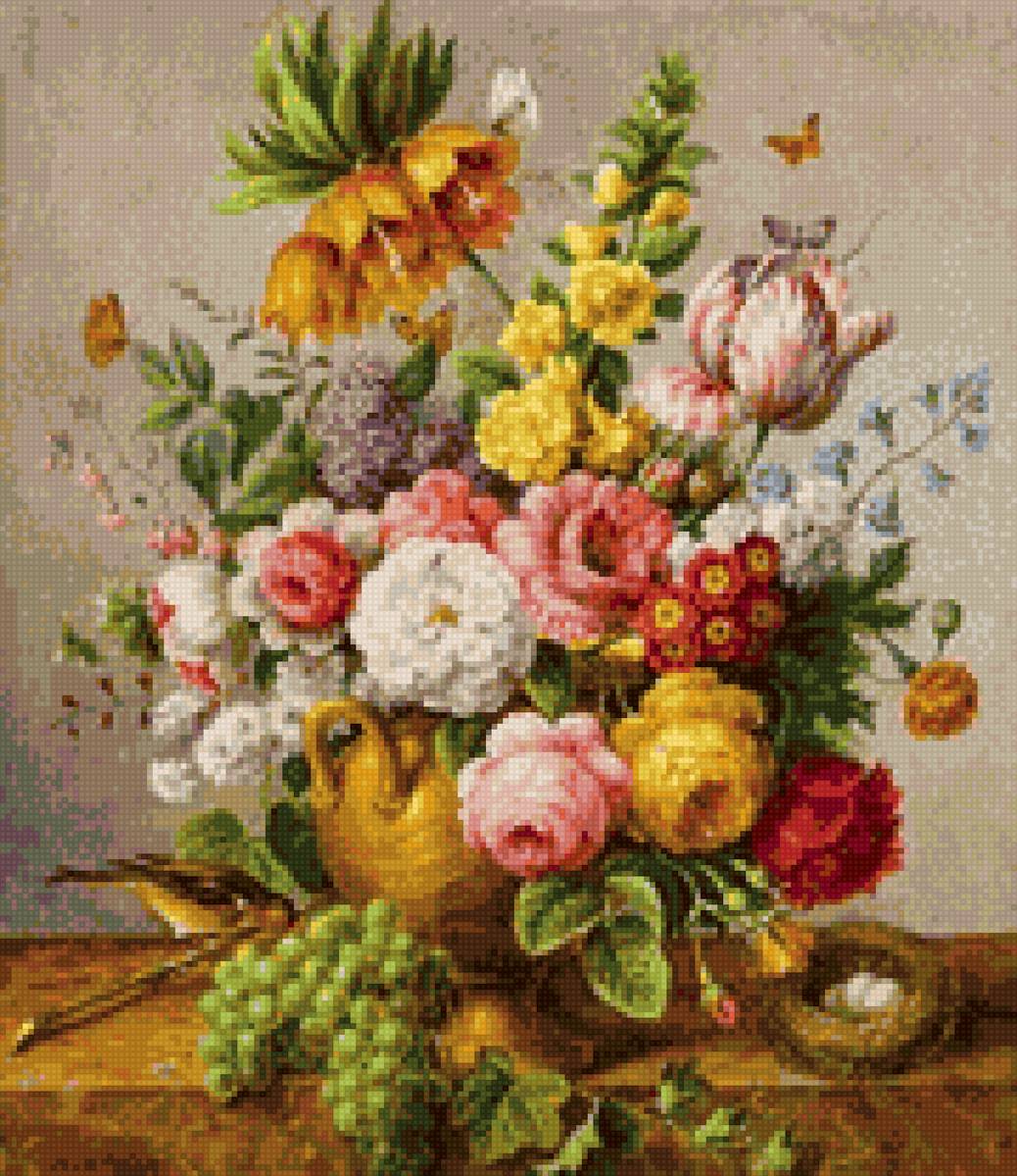 Букет - цветы - предпросмотр