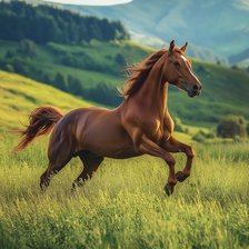 Схема вышивки «Лошадь»