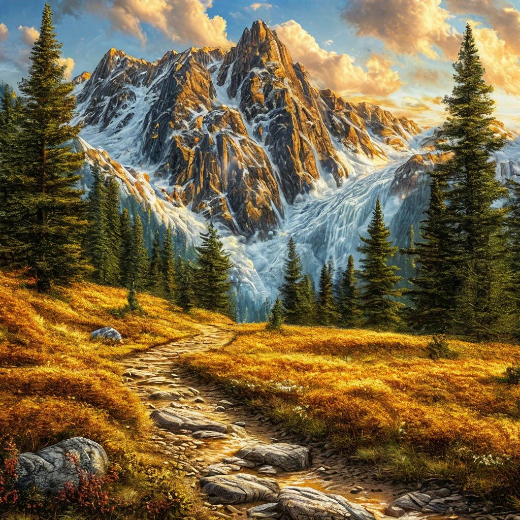 горы - оригинал