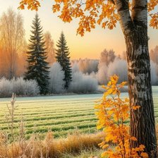 Схема вышивки «Осень»