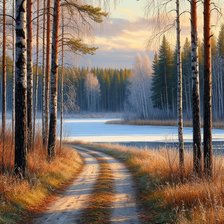 Схема вышивки «Зазимок»