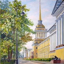 Схема вышивки «Красоты Питера 1»