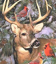 Схема вышивки «олень2»