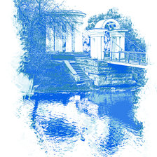 Схема вышивки «Ротонда Екатеринбург»