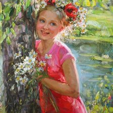 Схема вышивки «Русская красота»