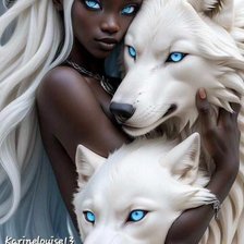 Схема вышивки «С ВОЛКАМИ»